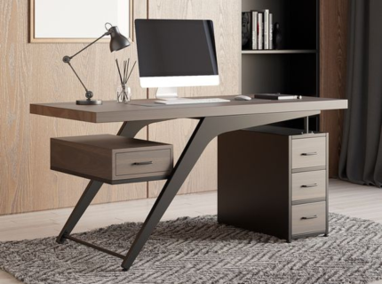 59" Wooden Office Desk | Buy the Best Office Furniture in Pakistan at the Best Prices | office furniture near me | furniture near me
