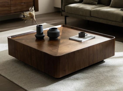 Minimalist Storage Coffee Table | Buy the Best Office Furniture in Pakistan at the Best Prices | office furniture near me | furniture near me