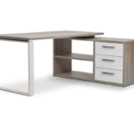 Sleek L Shape Desk | Office Furniture | Furniture near me | Furniture Store near me | Furniture market near me | office furniture near me