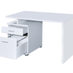 Coaster White Desk | Office Furniture | Furniture near me | Furniture Store near me | Furniture market near me | office furniture near me