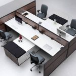 4 Person Office Workstations | Furniture near me | Furniture Store near me | Furniture market near me | office furniture near me