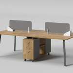 4 Person Staff Workstation | Furniture near me | Furniture Store near me | Furniture market near me | office furniture near me