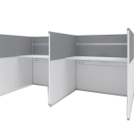 Customized Computer Desk 4 Seats Workstation | Furniture near me | Furniture Store near me | Furniture market near me | office furniture near me