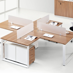 Iron Frame Modern MDF Office Workstation | Furniture near me | Furniture Store near me | Furniture market near me | office furniture near me