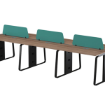 Lunar Linear Workstation | Furniture near me | Furniture Store near me | Furniture market near me | office furniture near me for 6 Person