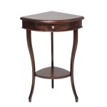 Mahogany Corner Accent Table | Furniture near me | Furniture Store near me | Furniture market near me | office furniture near me