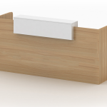 Moder Design Melamine Material 2m Reception Desk | Furniture near me | Furniture Store near me | Furniture market near me | office furniture near me