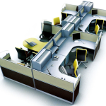 Panel Partition Computer Desk | Furniture near me | Furniture Store near me | Furniture market near me | office furniture near me