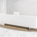 Rectangle Shape Office Reception Desk | Furniture near me | Furniture Store near me | Furniture market near me | office furniture near me