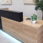 Wooden Reception Desk | Furniture near me | Furniture Store near me | Furniture market near me | office furniture near me