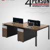 4 Person China Modern Workstation | Office Furniture | Furniture near me | Furniture Store near me | Furniture market near me | office furniture near me