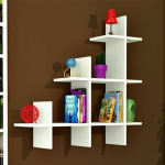 Home Wall Mounted Multipurpose Decorative Floating Spine Shape Shelve | home wall art near me | | home accessories online | cheap home decor items online | decoration piece for home | decoration piece for wall | daraz wall decor | wall decoration piece