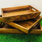 SERVING TRAY SET OF 3 | kitchen utensils online pakistan | kitchen accessories in lahore