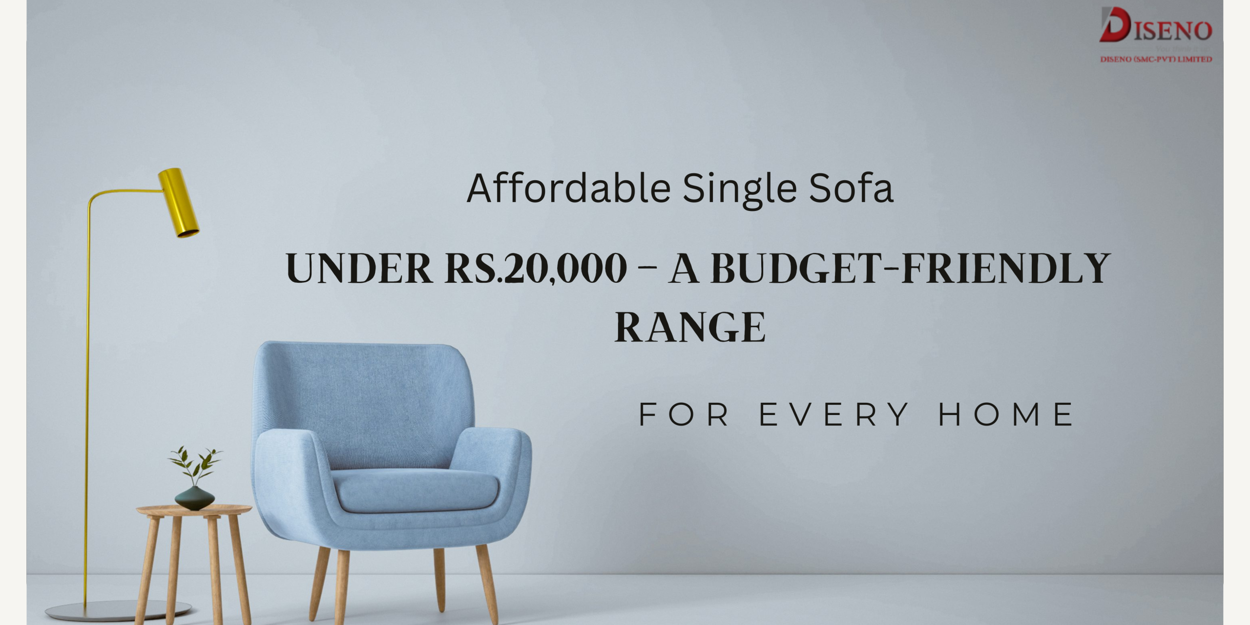 Affordable single sofa under 20000 in Pakistan