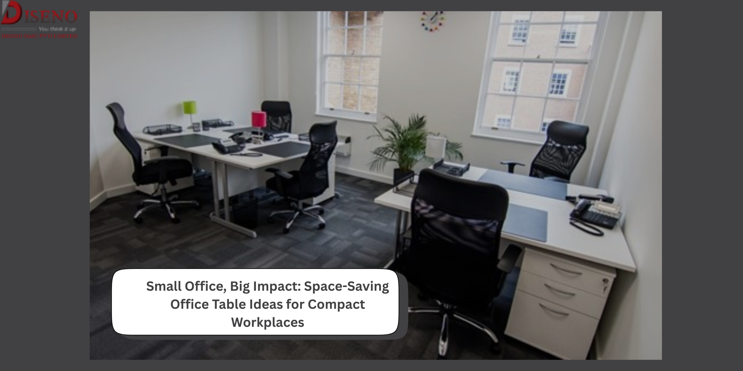 office table design for small office workspace