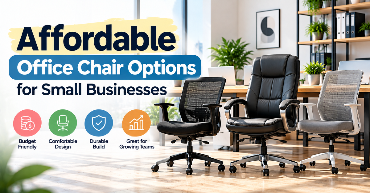 Affordable office chair options for small businesses