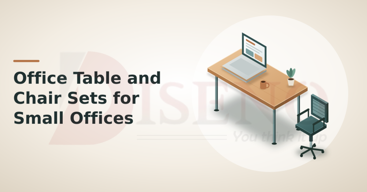 office table and chair